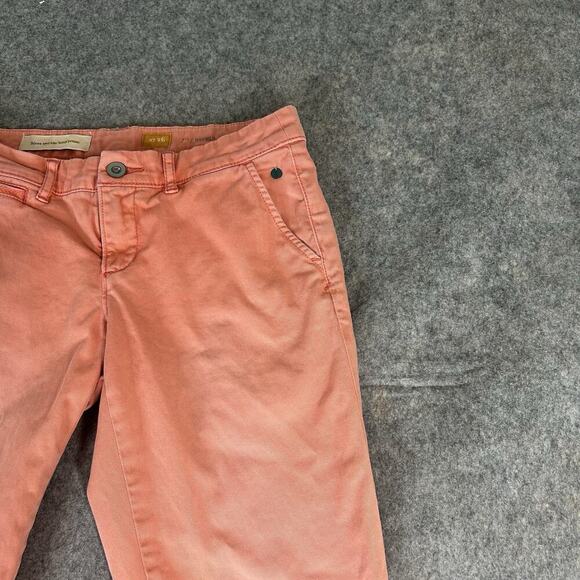 Pilcro And The Letterpress Anthropologie Size 26 Hyphen Pant in Sun-Washed Mango - Picture 2 of 10